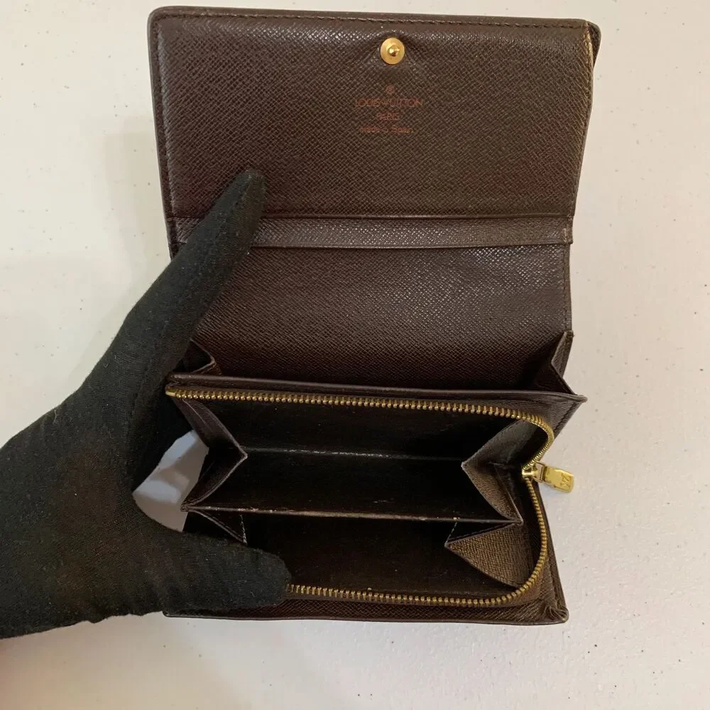 Louis Vuitton leather wallet ca0050 authentic with COA - Picture 3 of 7